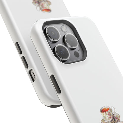 Charming Magnetic Tough Cases - Unique Art Phone Covers, Gift for Tea Lovers, Cute Phone Accessories, Stylish Tech Gifts