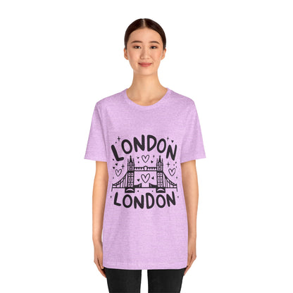 Unisex Jersey Short Sleeve Tee - Love London