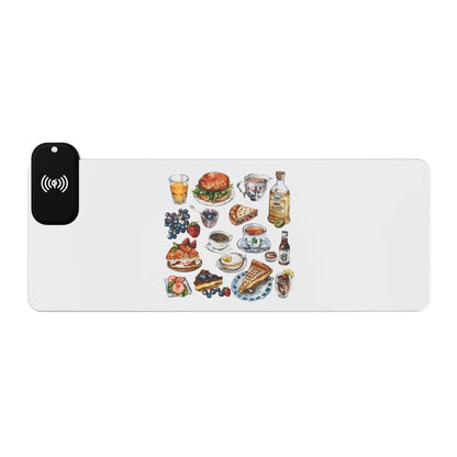 Royal Time & Tea Set – LED Gaming Mouse Pad with Wireless Charging, Unique Design, Perfect for Gamers, Desk Accessories, Gamer Gifts, Home Office Decor, [...]