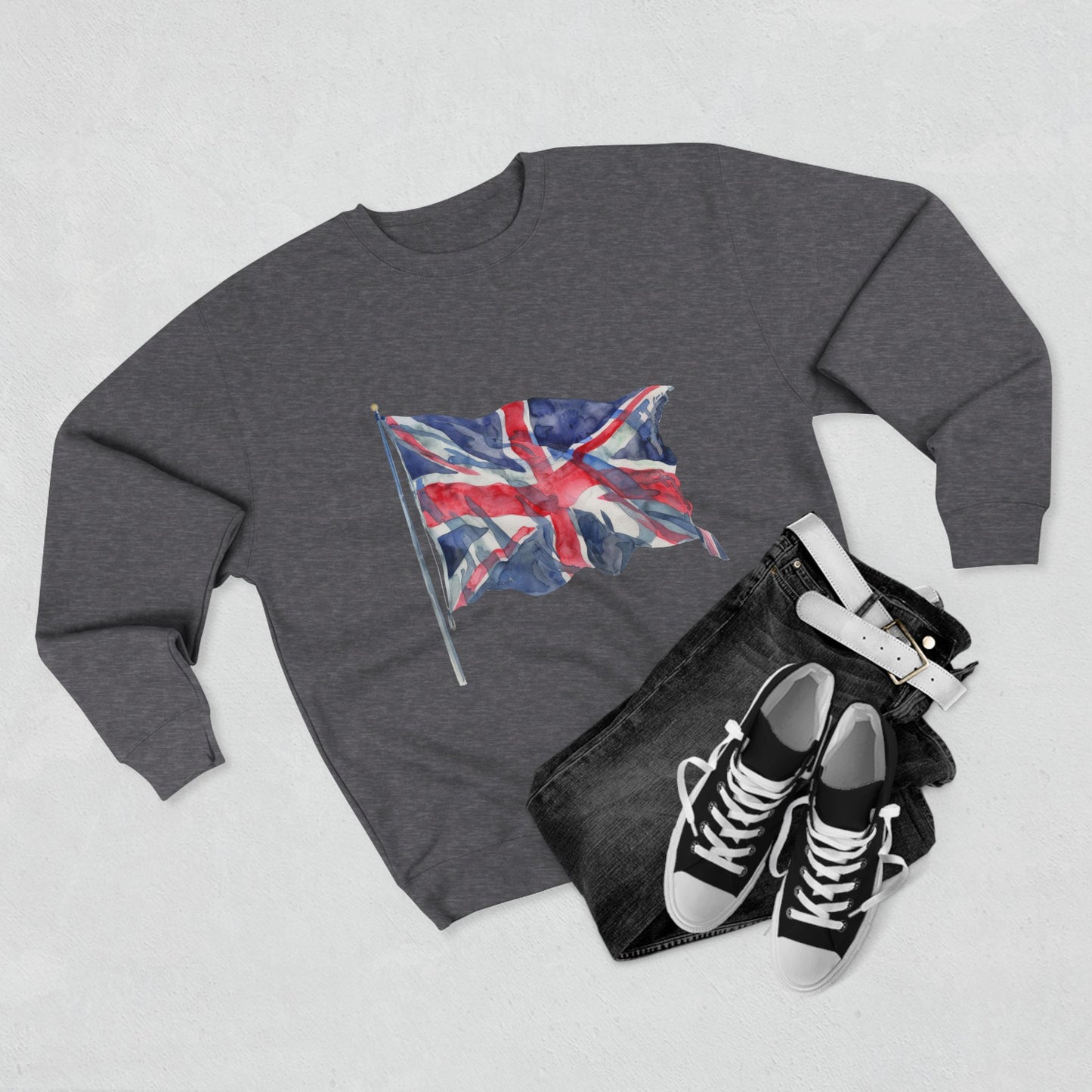 Unisex Crewneck Sweatshirt - British Flag