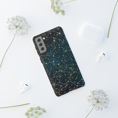 Celestial Phone Case - Starry Night Galaxy Design, Tough Case for Astrology Lovers, Cosmic Gift for Birthdays, Space Themed Accessory