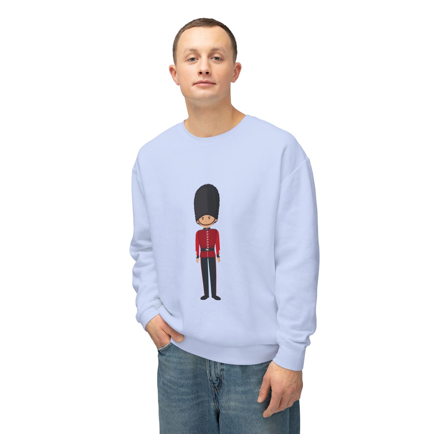 Unisex Lightweight Crewneck Sweatshirt - British Soldier