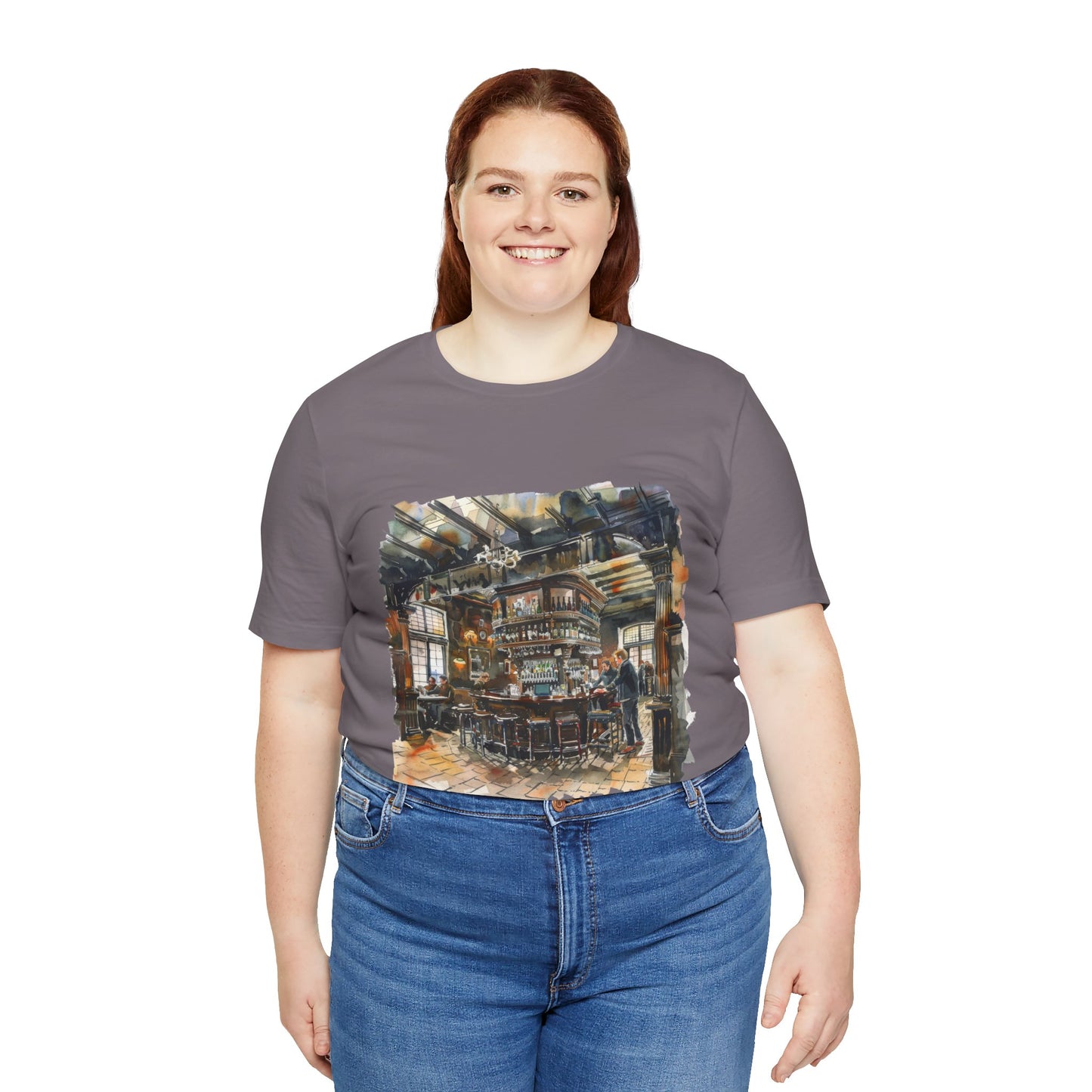 Unisex Jersey Short Sleeve Tee - The Local Spot - Authentic British Pub Vibes