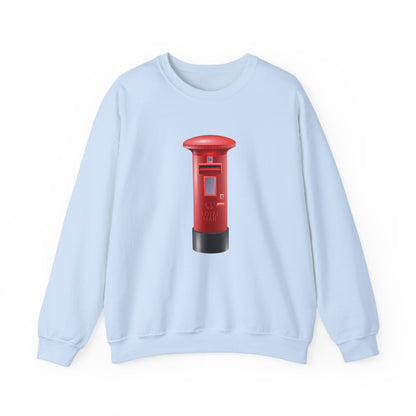 Unisex Heavy Blend™ Crewneck Sweatshirt Classy - Classic UK Royal Mailbox