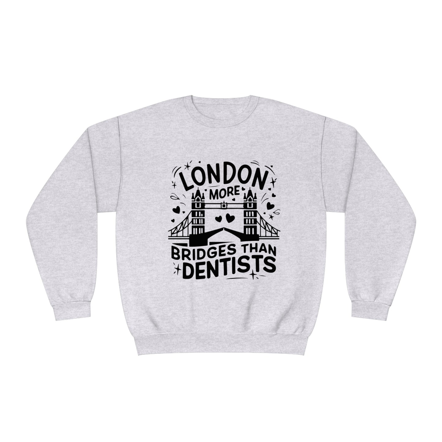 Unisex NuBlend® Crewneck Sweatshirt - London is having more Bridges