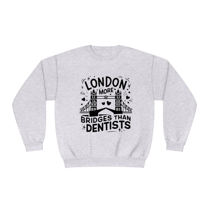 Unisex NuBlend® Crewneck Sweatshirt - London is having more Bridges