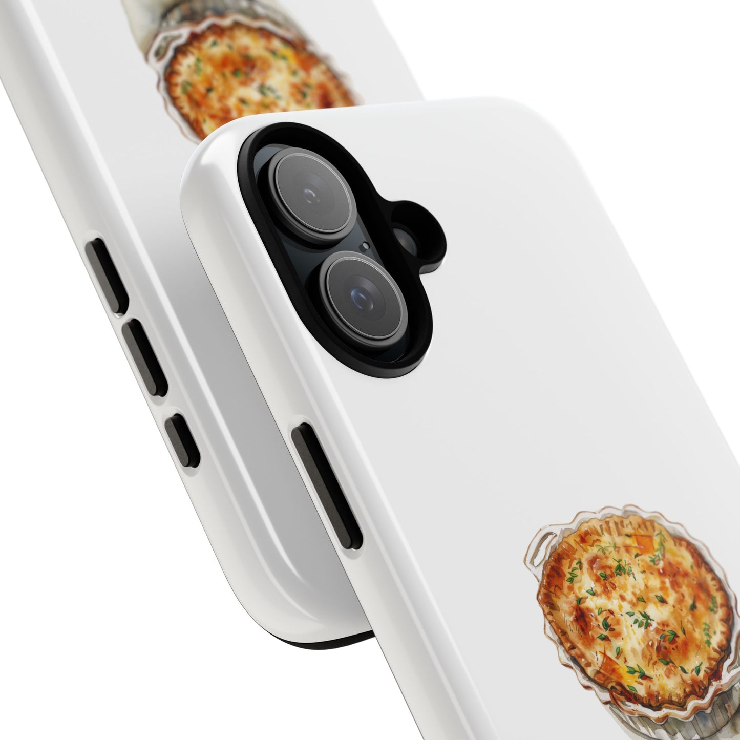 Quiche Lover's Phone Case - Stylish Tough Cases for Foodies