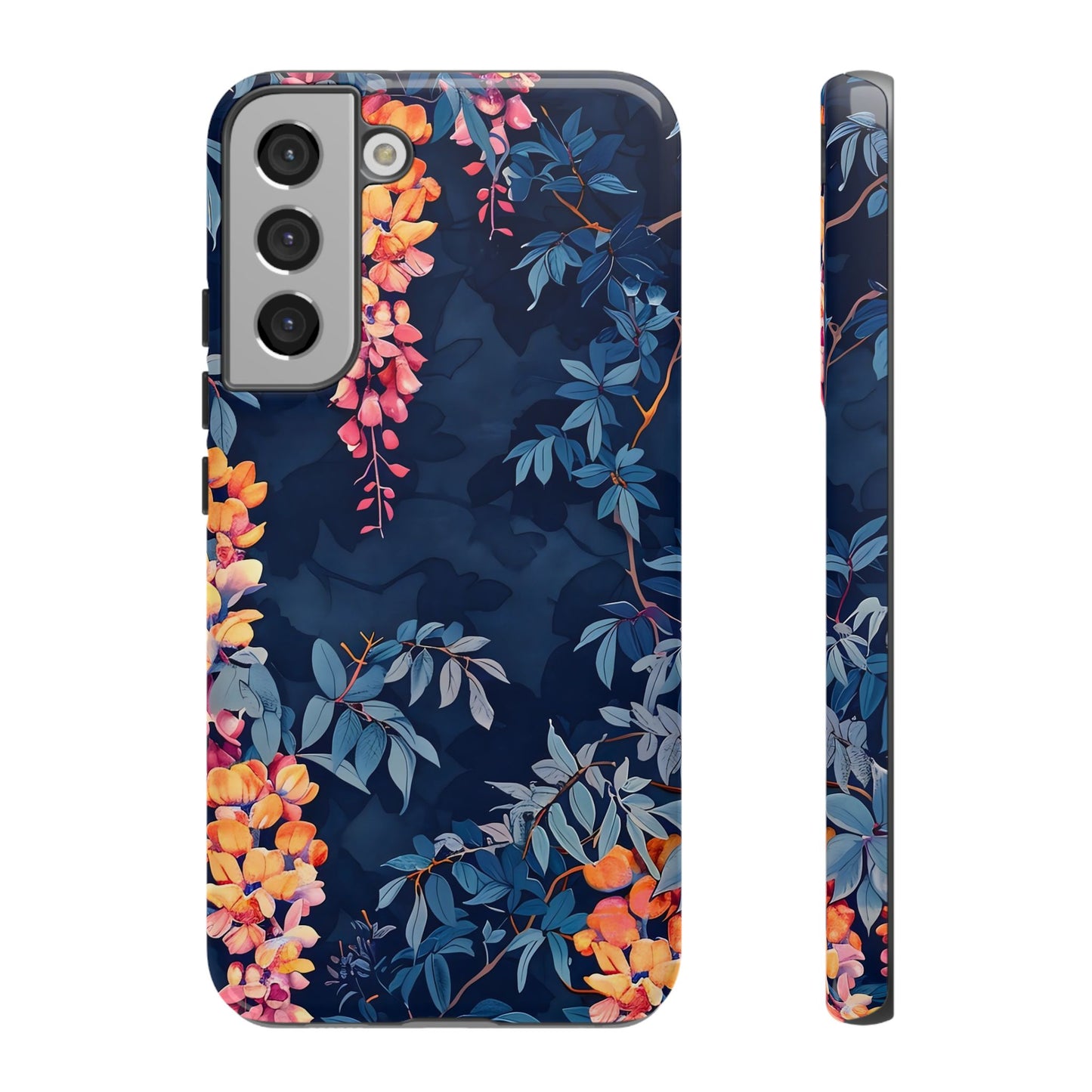 Floral iPhone Case, Tough Phone Cover, Gift for Her, Nature Lover Accessory, Spring Decor, Unique Floral Design