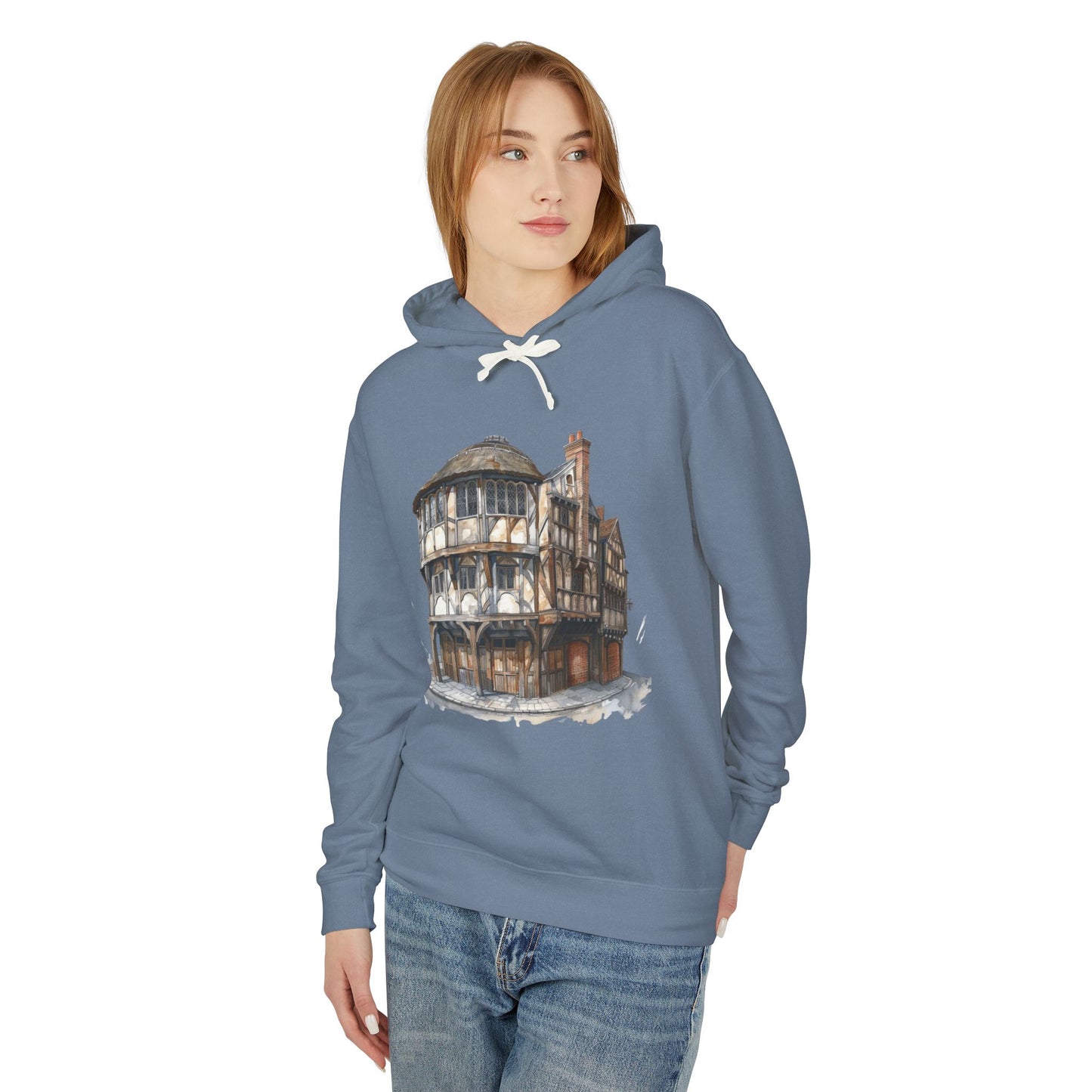 Unisex Lightweight Hooded Sweatshirt - A British Pub Legacy