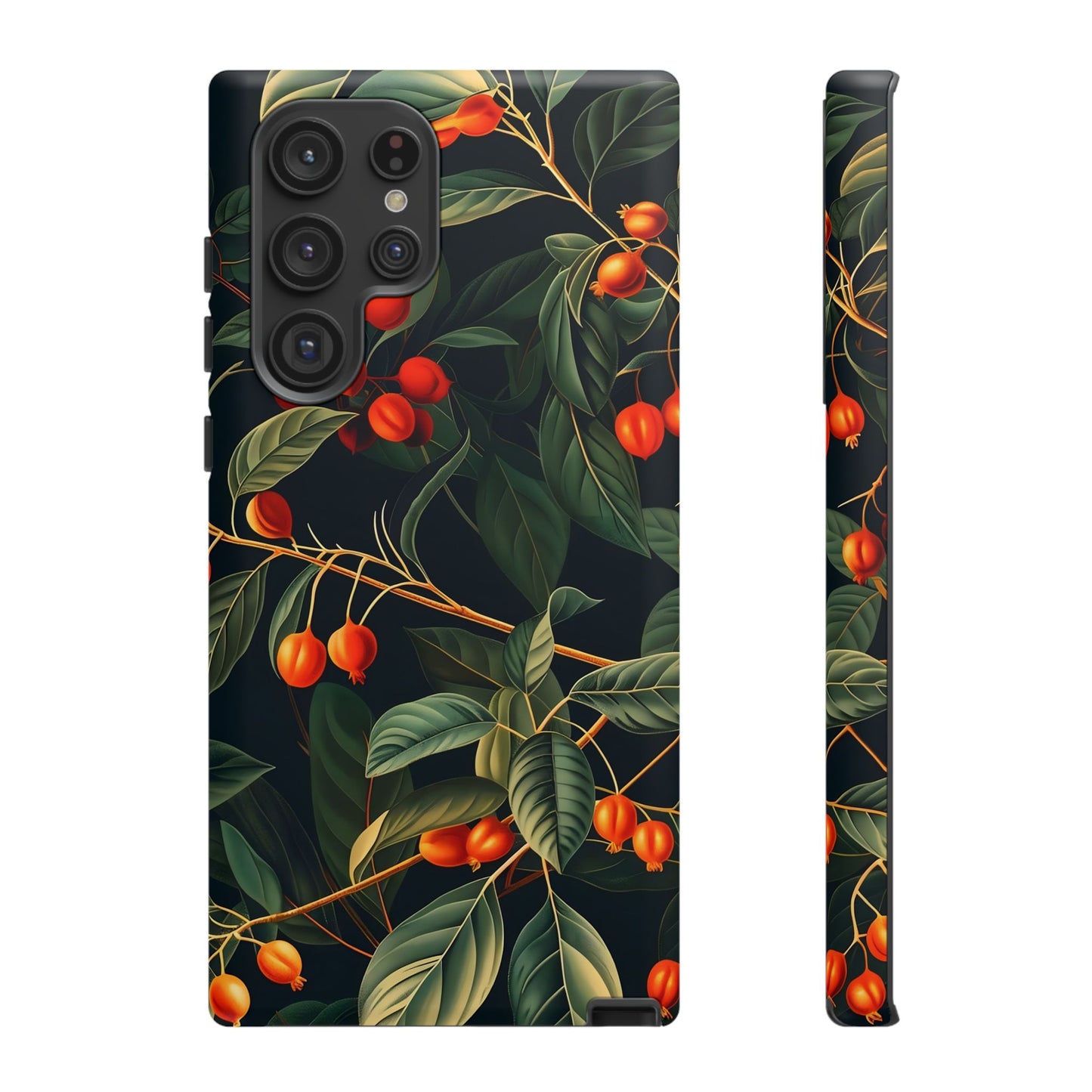 Tough Cases, Floral Phone Case, Nature-Inspired Tech, Unique Gift, Phone Accessory, Botanical Design, Fall Vibes