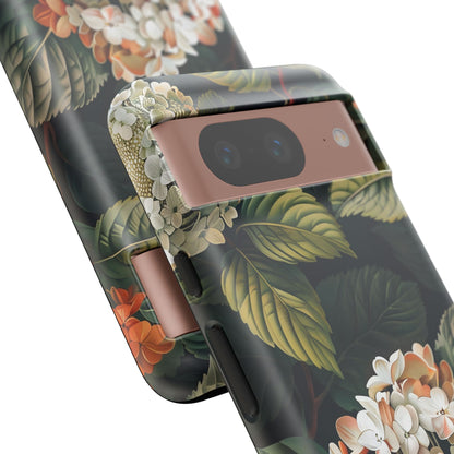 Floral Phone Case - Tough Cases, Nature Lover Gift, Floral Design, Botanical Phone Cover, Stylish Cellphone Accessory, Mother's Day Gift
