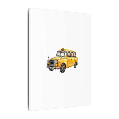 Vintage Taxi Matte Canvas, Stretched, 0.75" (Multi-Size)