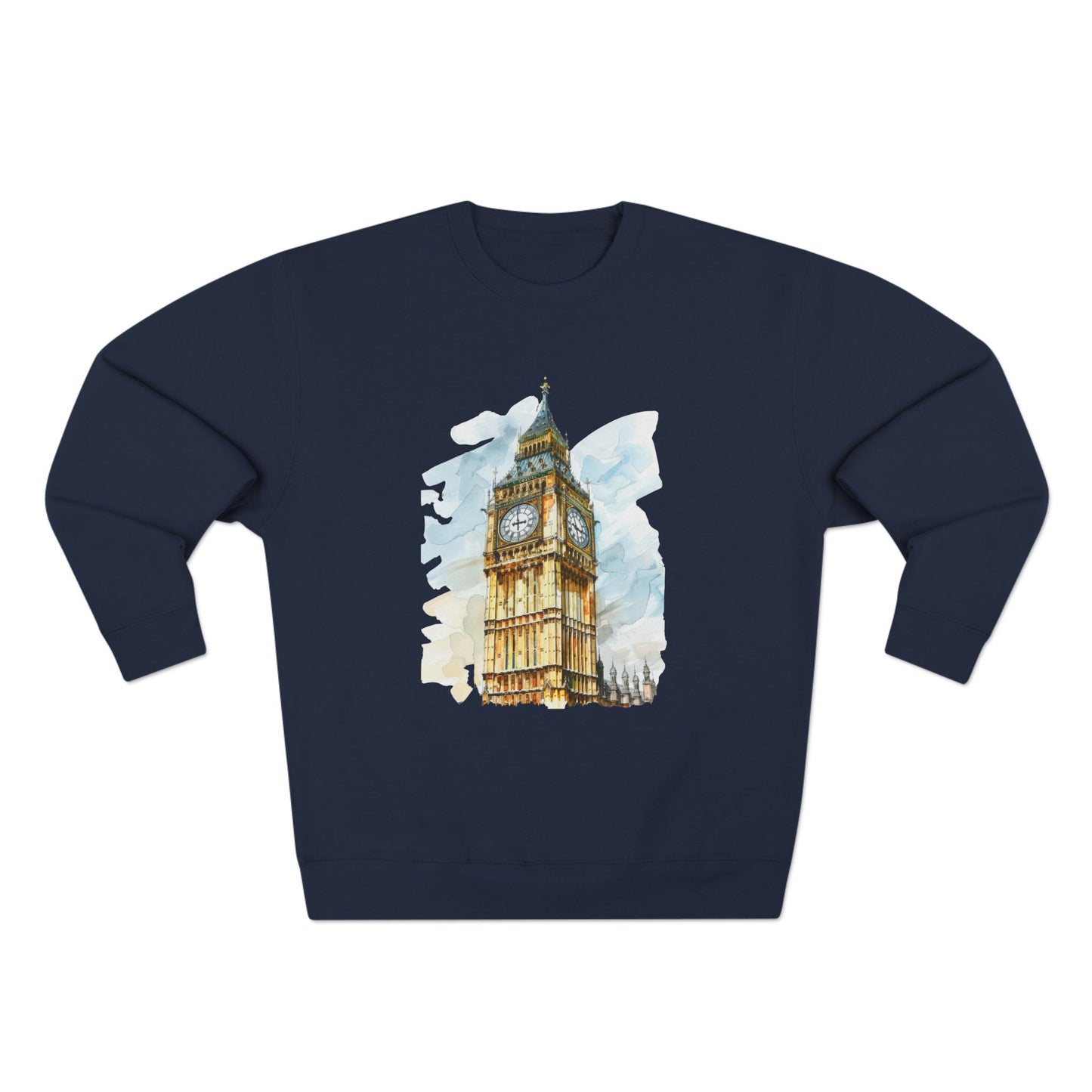 Unisex Crewneck Sweatshirt - Iconic Big Ben Clock Tower