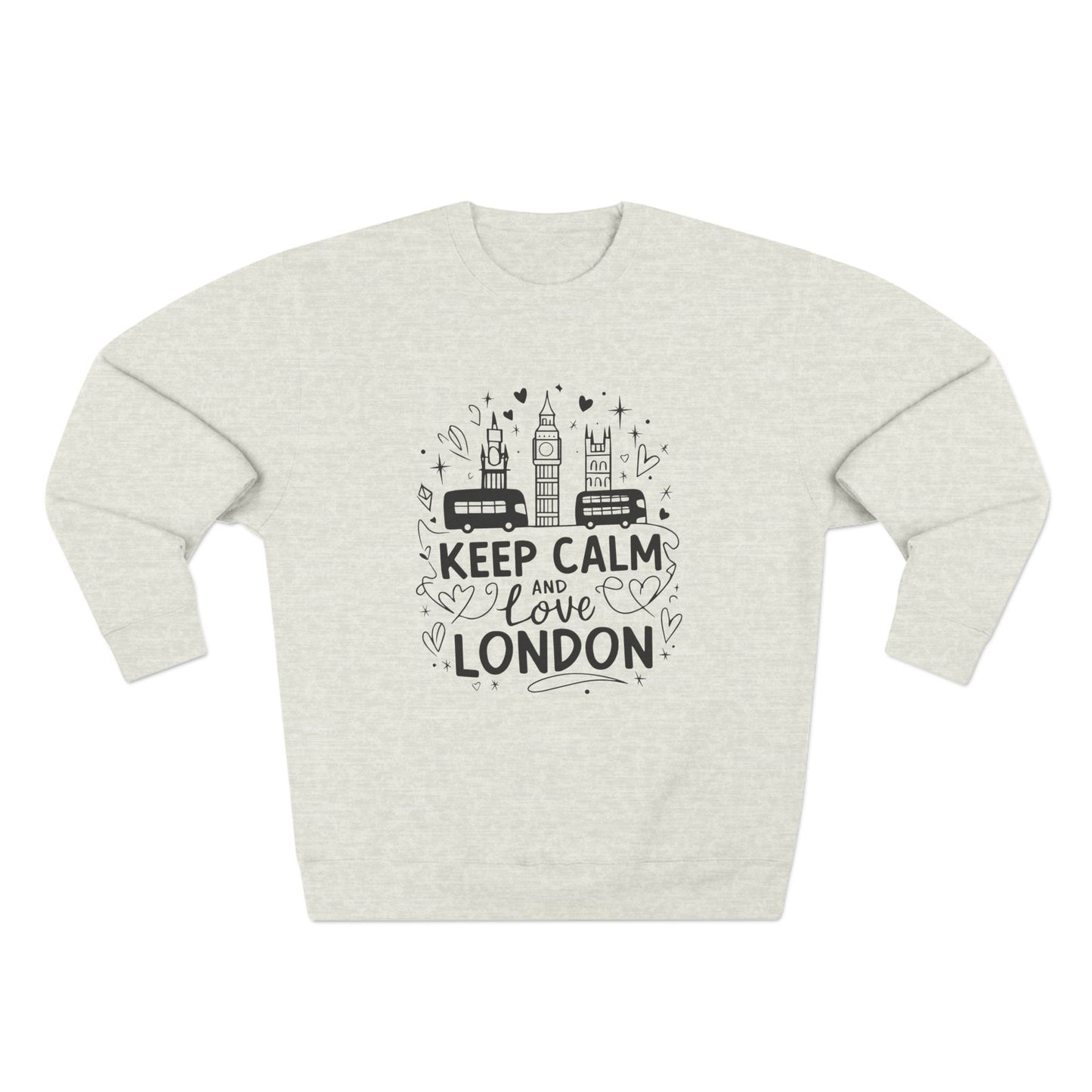 Unisex Crewneck Sweatshirt -  Keep calm and love London