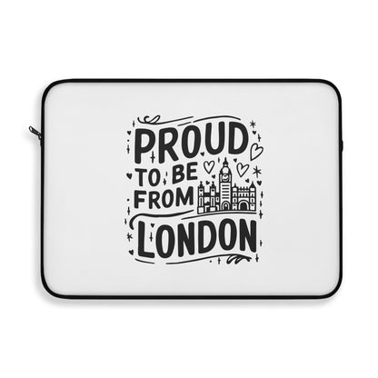 Laptop Sleeve - Proud to Be From London, Urban Laptop Case, Gift for London Lovers, Stylish Tech Accessory, City Pride Sleeve, Travel [...]