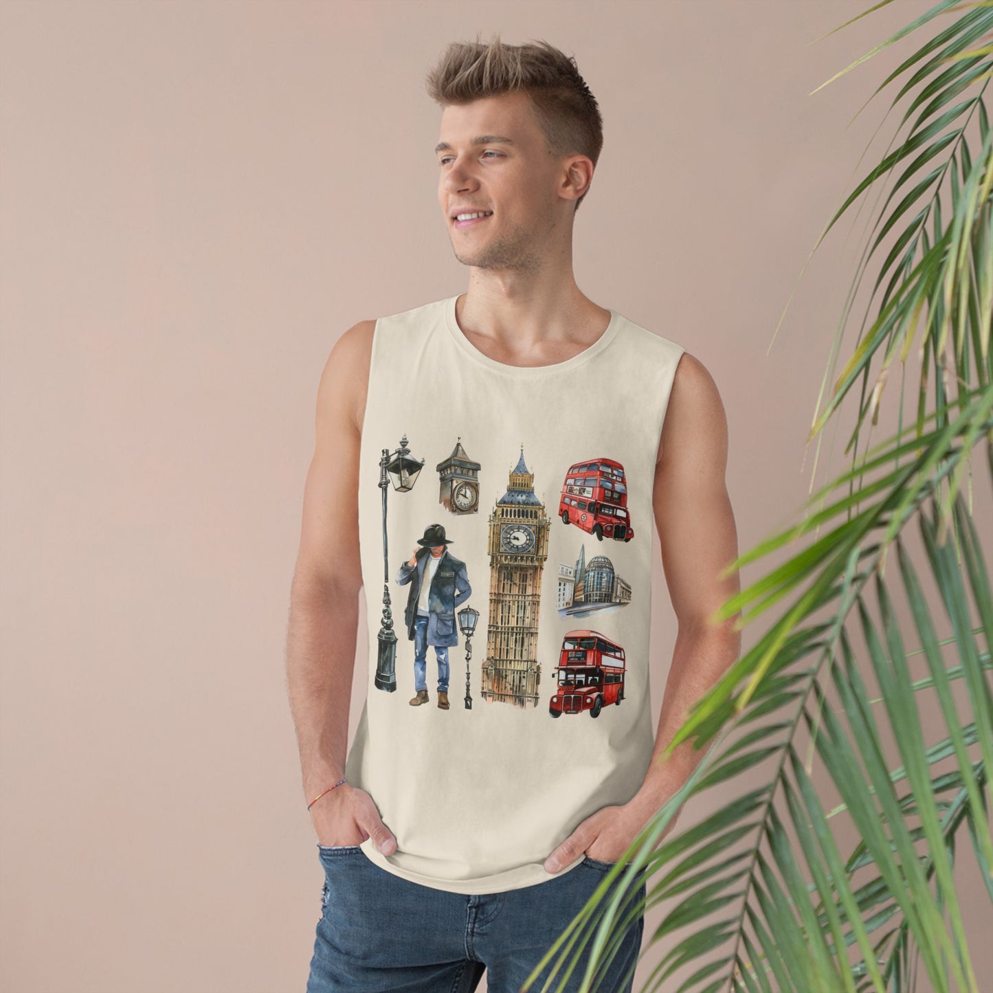 Unisex Barnard Tank - Vintage England Icons
