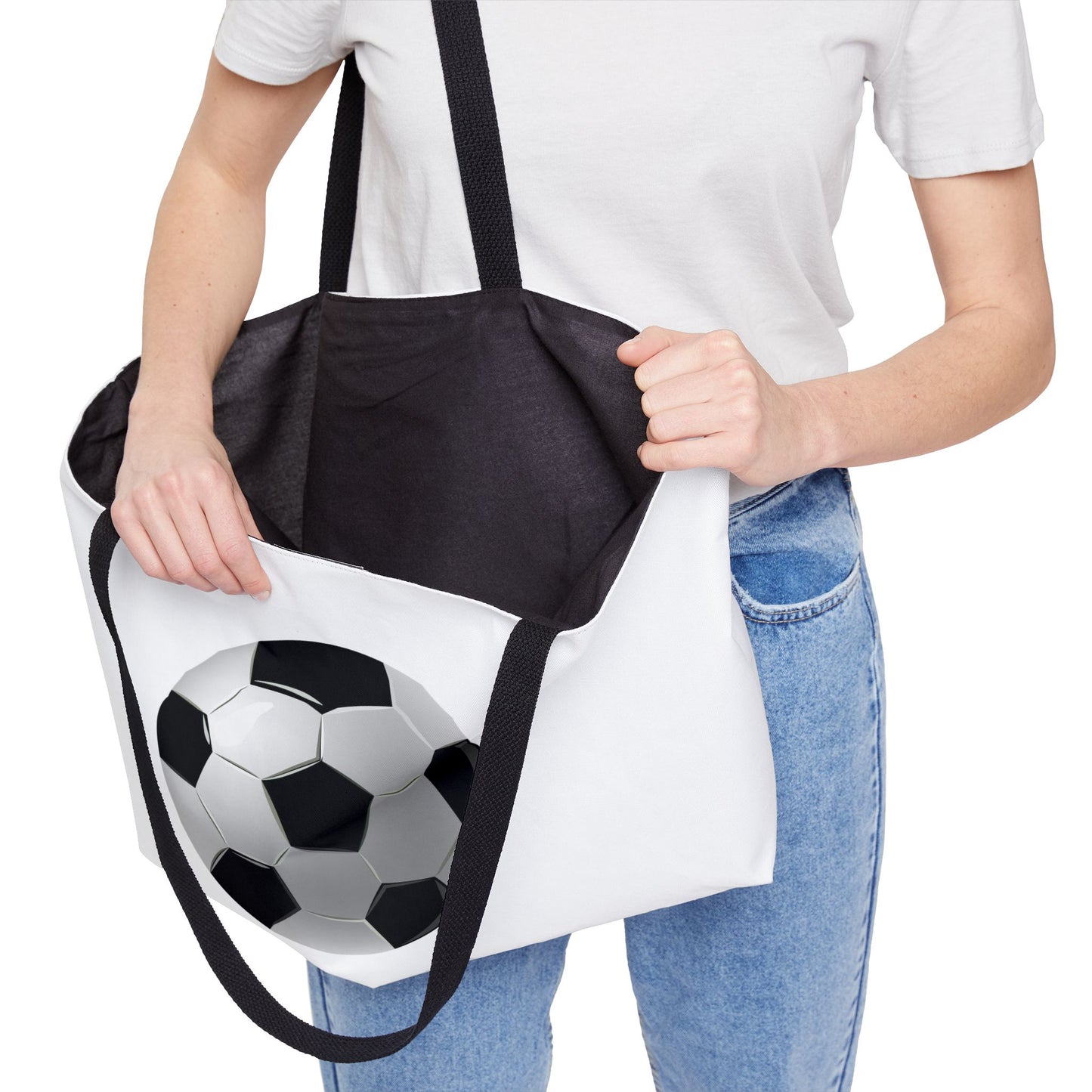Soccer Weekender Tote Bag | Perfect for Sports Events, Travel, Gym, or Weekend Getaways, Gift for Soccer Lovers, Stylish and Functional