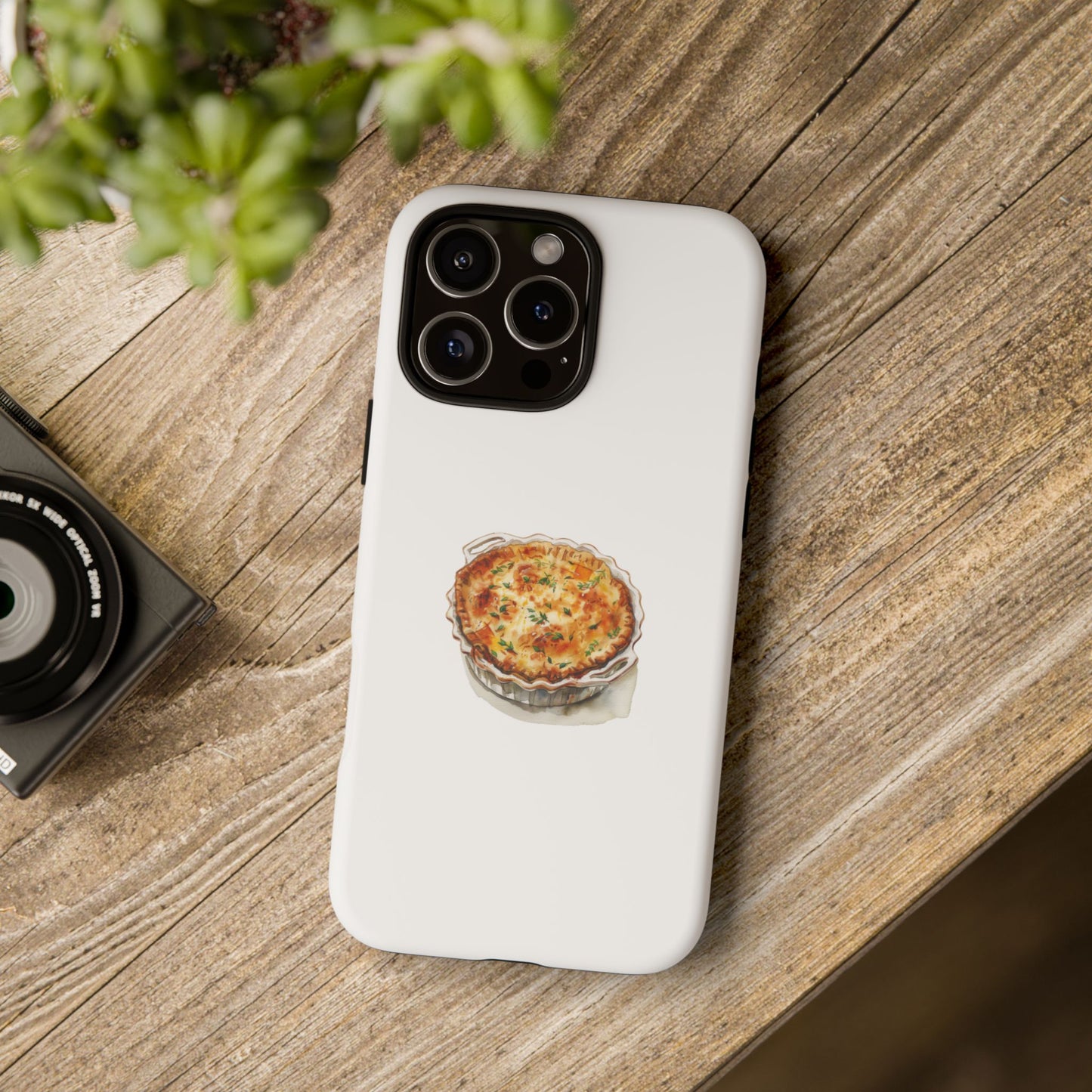 Quiche Lover's Phone Case - Stylish Tough Cases for Foodies