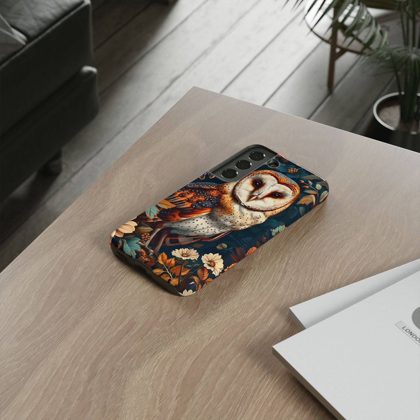 Barn Owl Phone Case | Tough Cases, Nature Lover Gift, Wildlife Accessory, Eco-Friendly Phone Protection, Unique Gift Idea