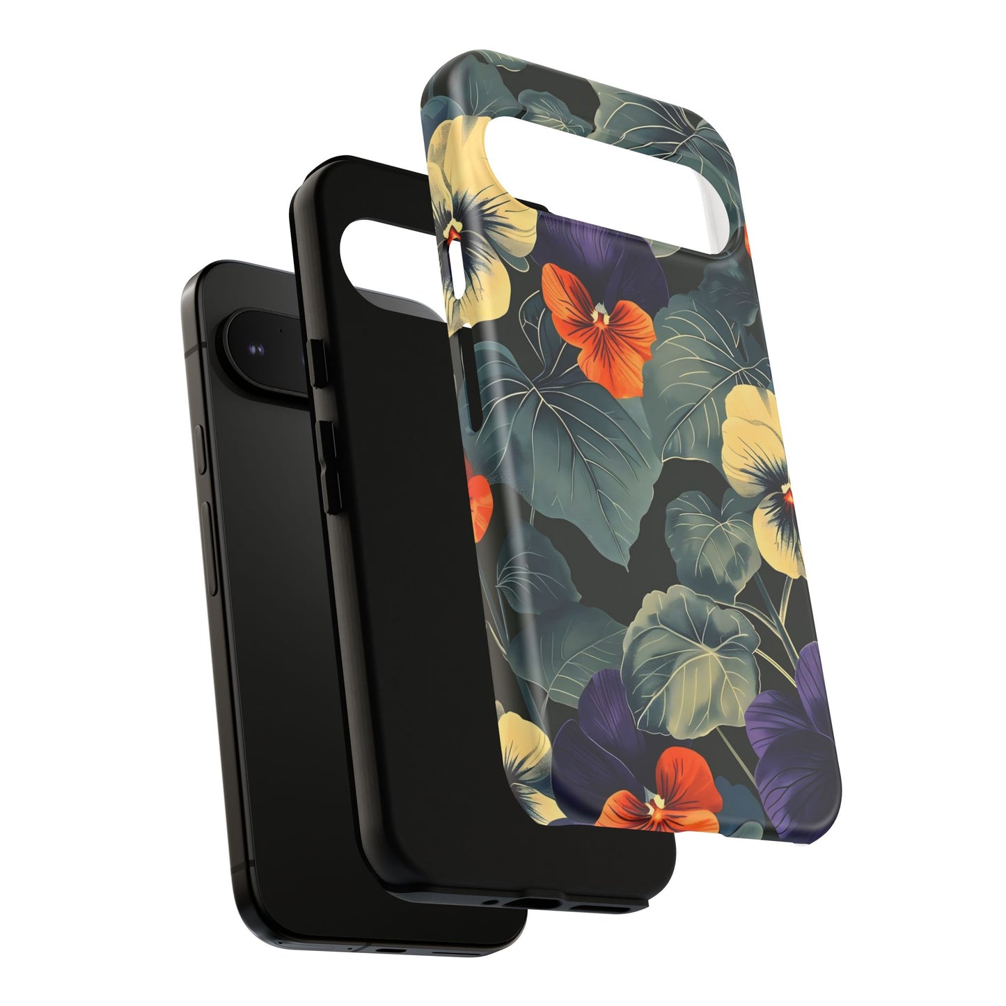 Tough Cases Floral iPhone Case, Tough Phone Cover, Stylish Floral Design, Gift for Her, Summer Vibe, Durable Protective Case