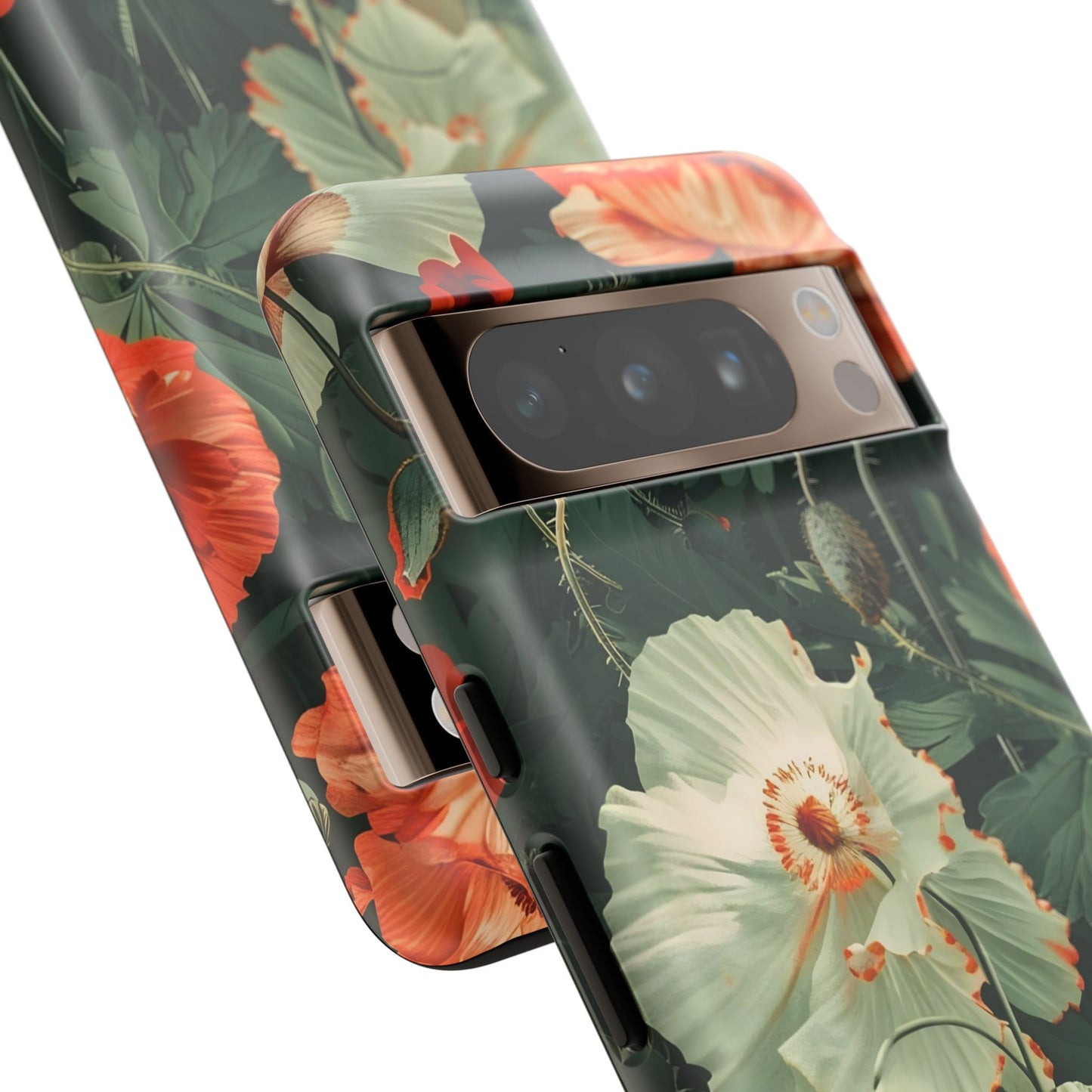 Floral Phone Case - Tough Cases, Botanical Design, Gift for Friends, Trendy Mobile Cover, Personalized Phone Accessory