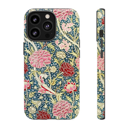 Floral Phone Case, Tough Cases, Durable Phone Cover, Stylish Phone Protector, Gift Idea for Nature Lovers, Floral Pattern Tech Accessories