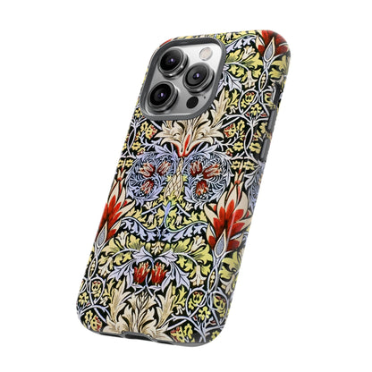 Stylish Phone Case - Floral Design, Tough Cases, Gift for Her, Phone Accessories, Trendy Tech, Unique Cell Phone Cover