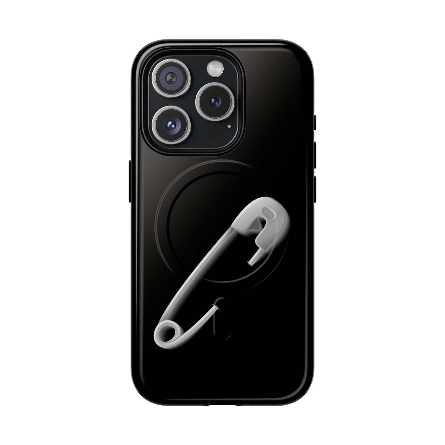 Tough Magnetic Phone Case featuring Safety Pin Design, Stylish Protector for iPhone, Unique Gifts for Friends, Trendy Mobile Cover, [...]
