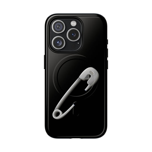 Tough Magnetic Phone Case featuring Safety Pin Design, Stylish Protector for iPhone, Unique Gifts for Friends, Trendy Mobile Cover, [...]