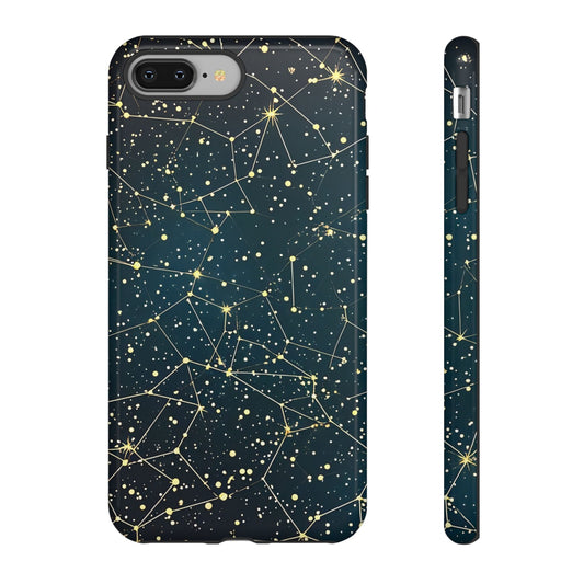Celestial Phone Case - Starry Night Galaxy Design, Tough Case for Astrology Lovers, Cosmic Gift for Birthdays, Space Themed Accessory