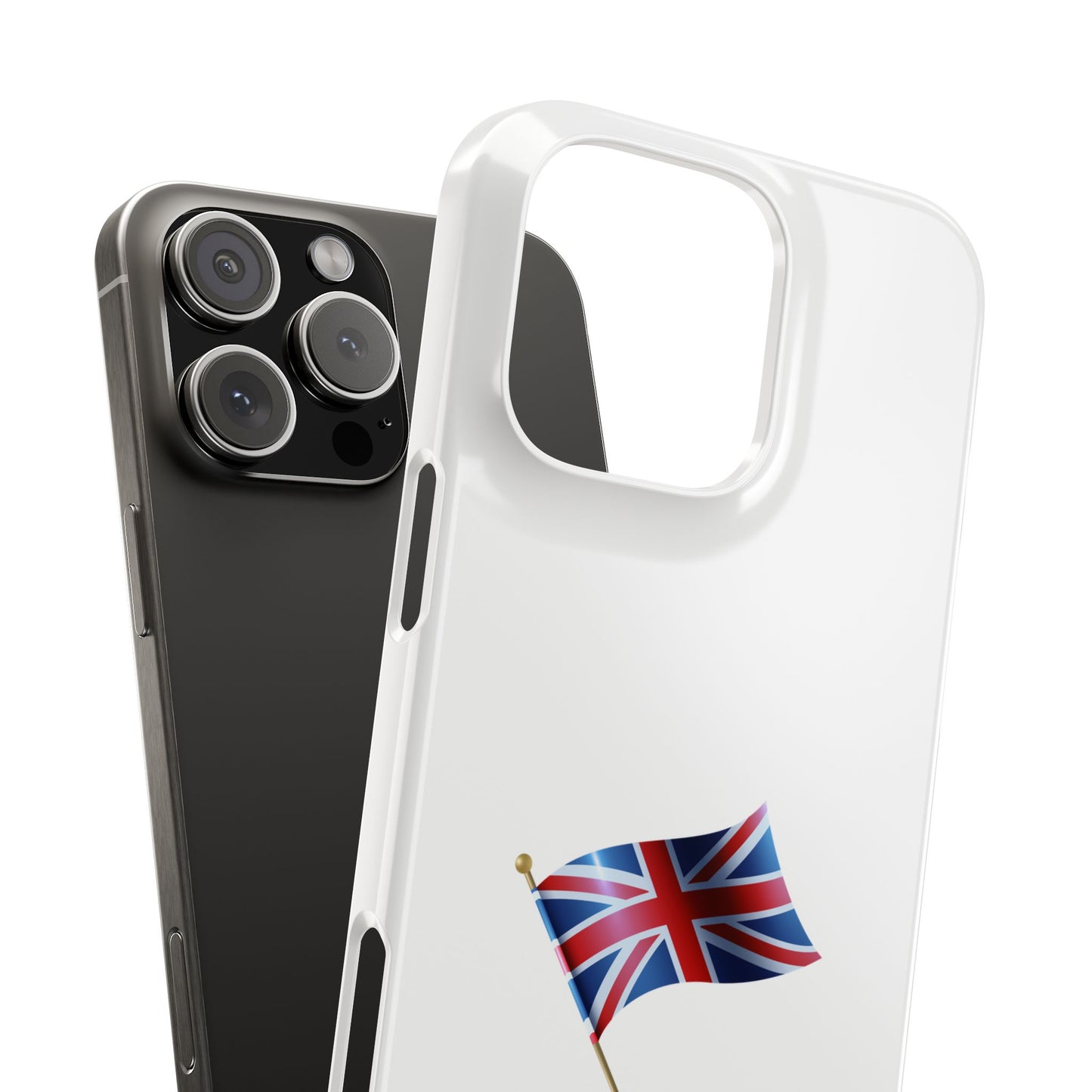 Union Jack Phone Case - Slim Phone Cases for Brits, Travel Lovers, United Kingdom Pride, Gift for Him/Her, National Holidays