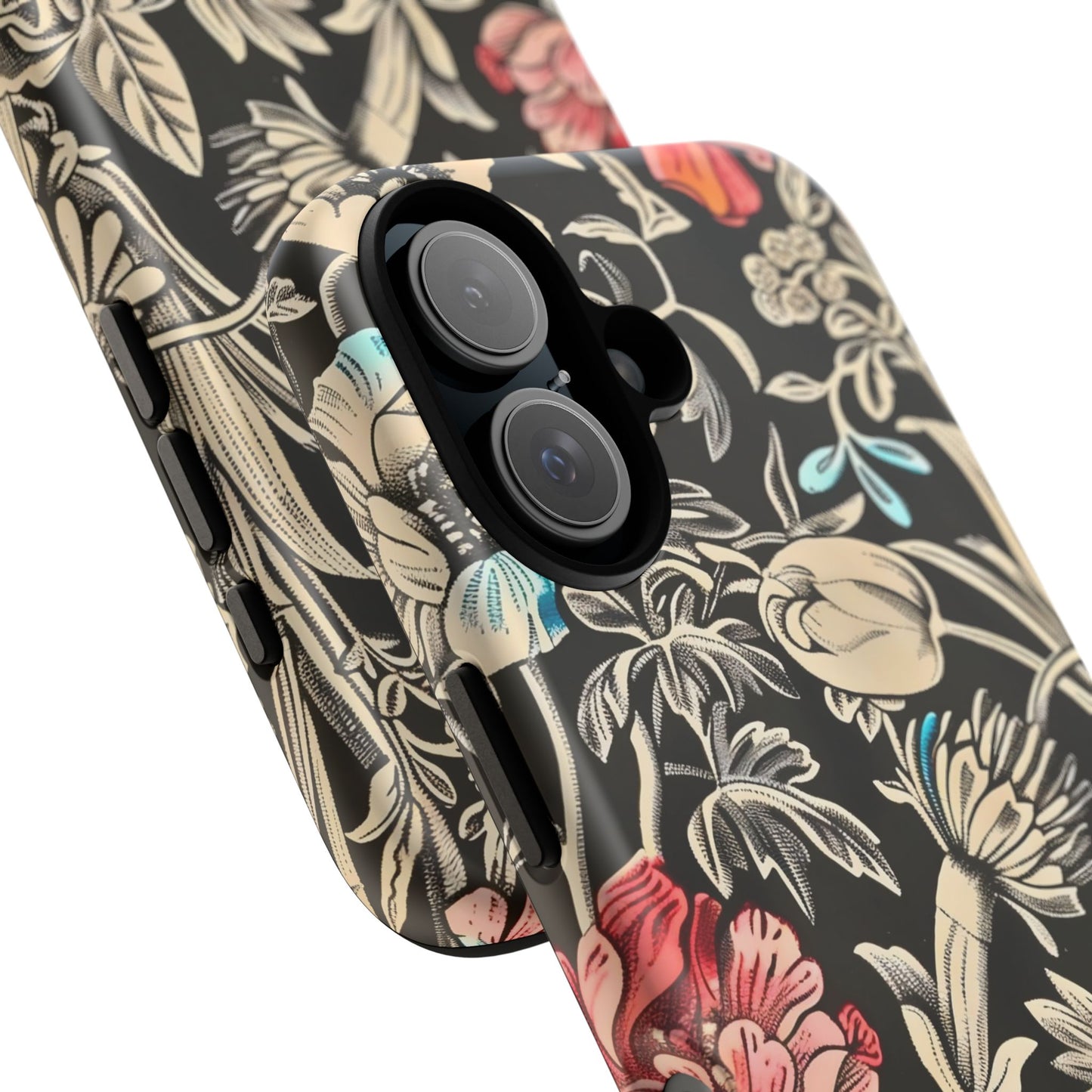 Floral Phone Case, Tough Cases, Flower Design, Gift for Her, Spring Accessory, Unique Phone Cover, Eco-Friendly