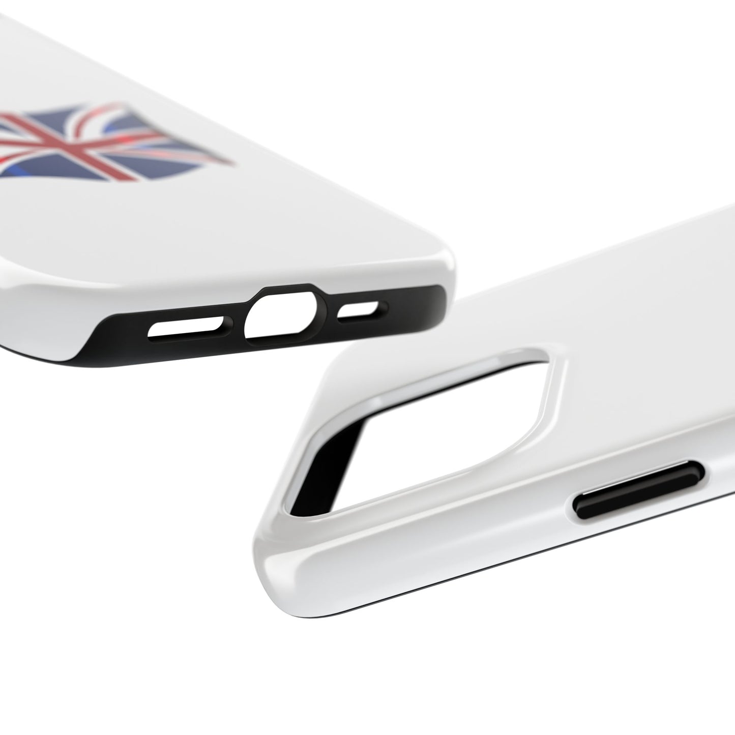 British Flag Tough Phone Case, Durable Phone Cover, Union Jack Case, Gift for UK Lovers, Stylish Phone Protector