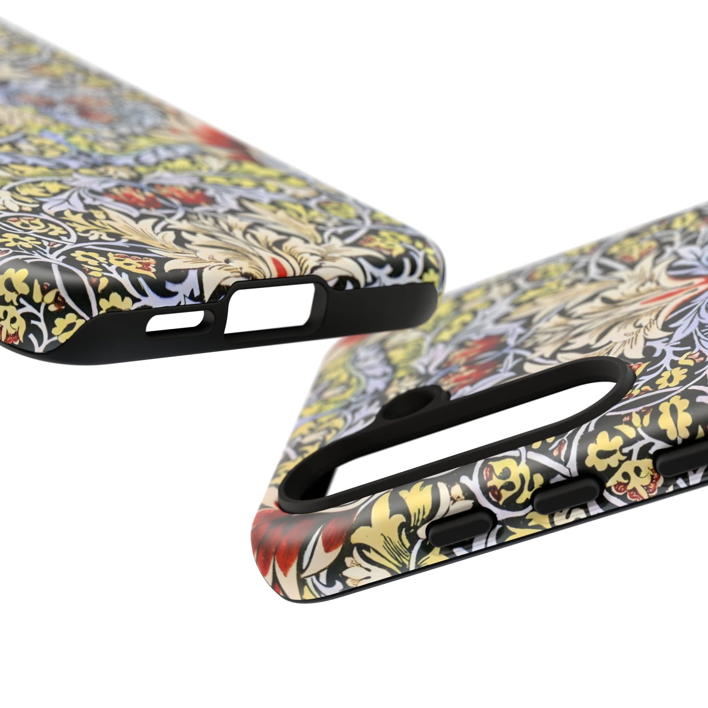 Stylish Phone Case - Floral Design, Tough Cases, Gift for Her, Phone Accessories, Trendy Tech, Unique Cell Phone Cover