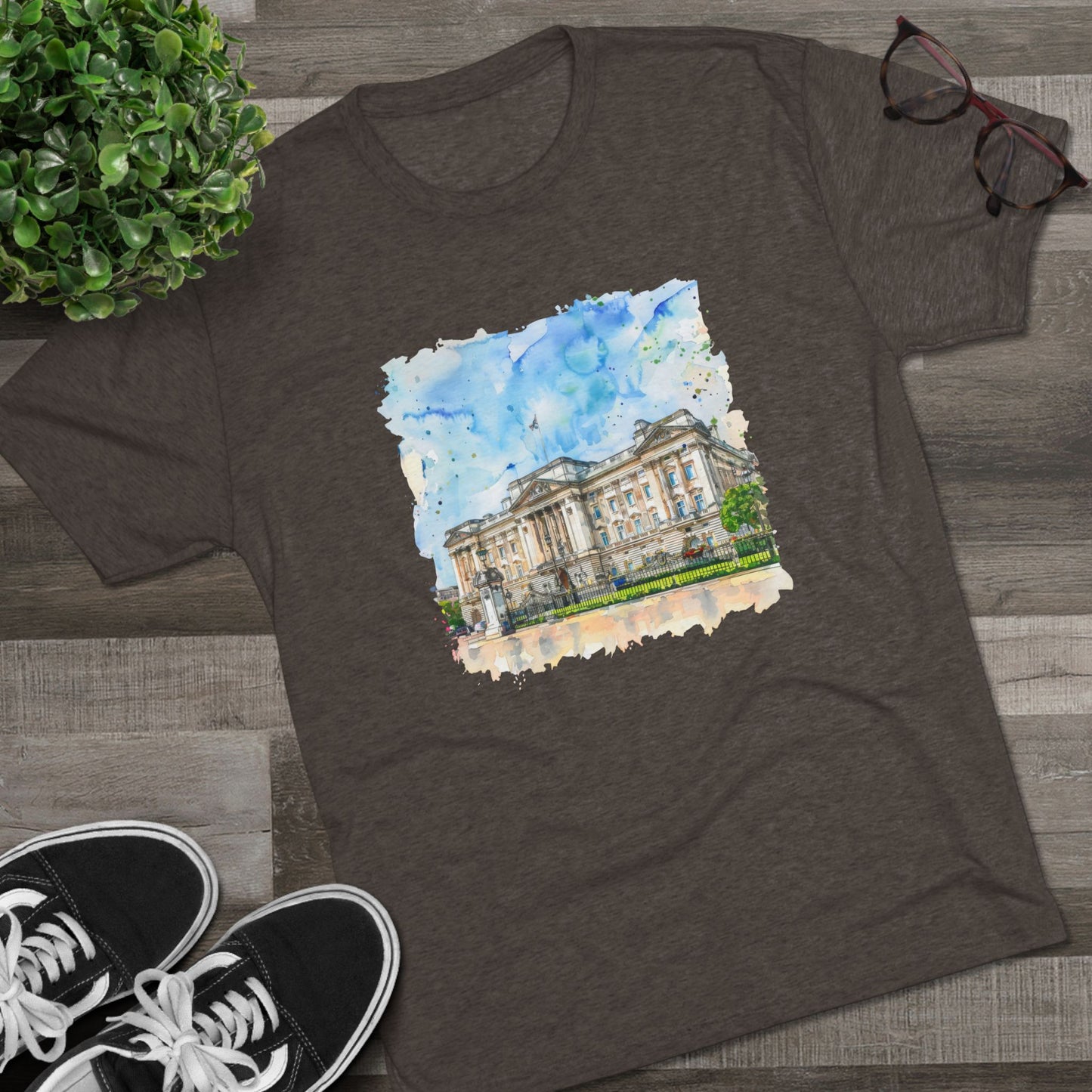 Unisex Tri-Blend Crew Tee - British Nature and Inspirations