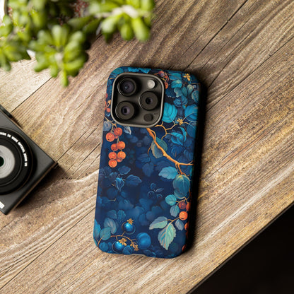 Artistic Phone Case with Floral Design, Tough Cases for iPhone, Nature-Inspired Accessory, Unique Gift for Her, Protective Cover