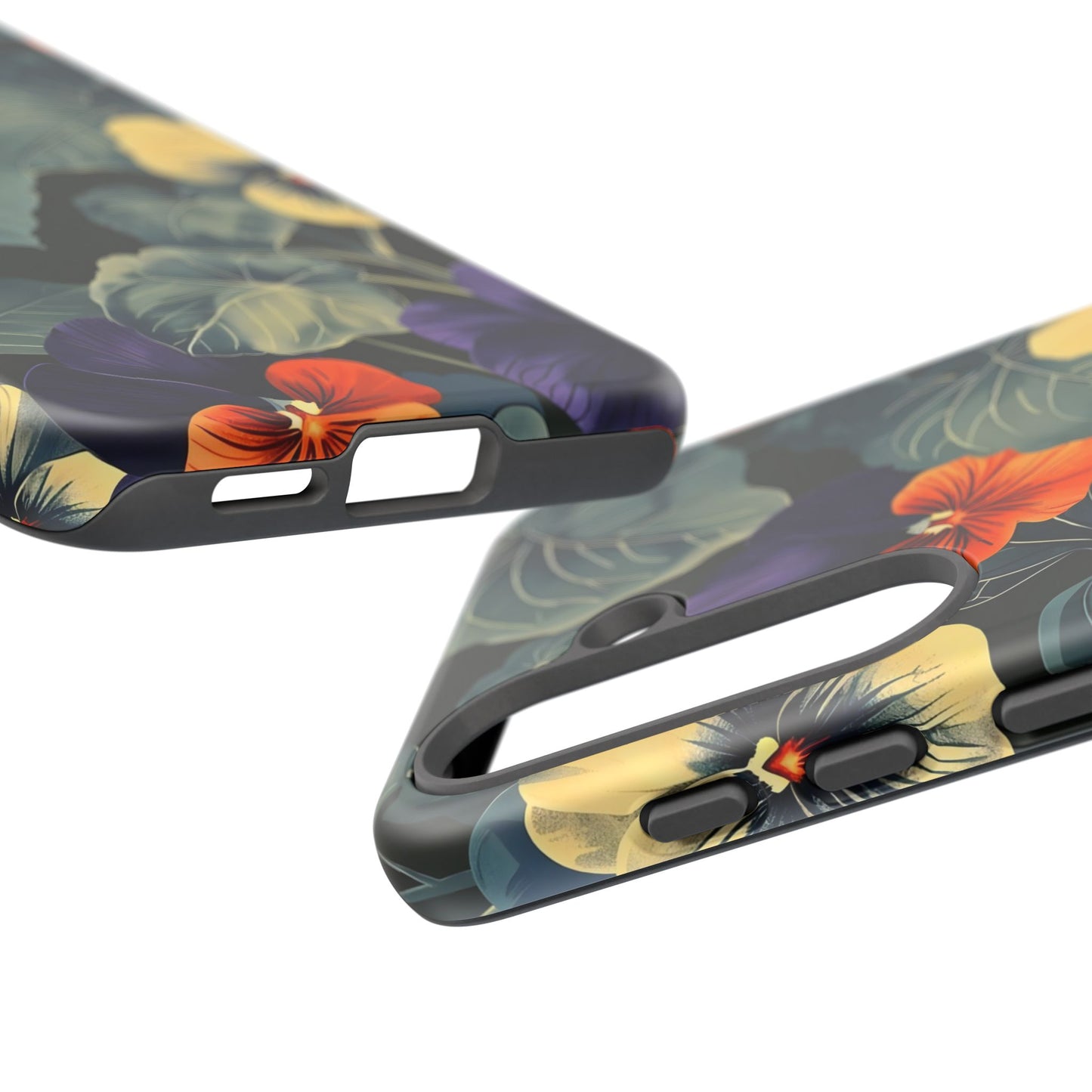 Tough Cases Floral iPhone Case, Tough Phone Cover, Stylish Floral Design, Gift for Her, Summer Vibe, Durable Protective Case