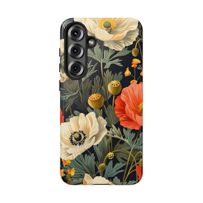 Floral Phone Case - Tough Cases with Vibrant Garden Design, Phone Accessory, Gift for Her, Spring Style, Nature Lover