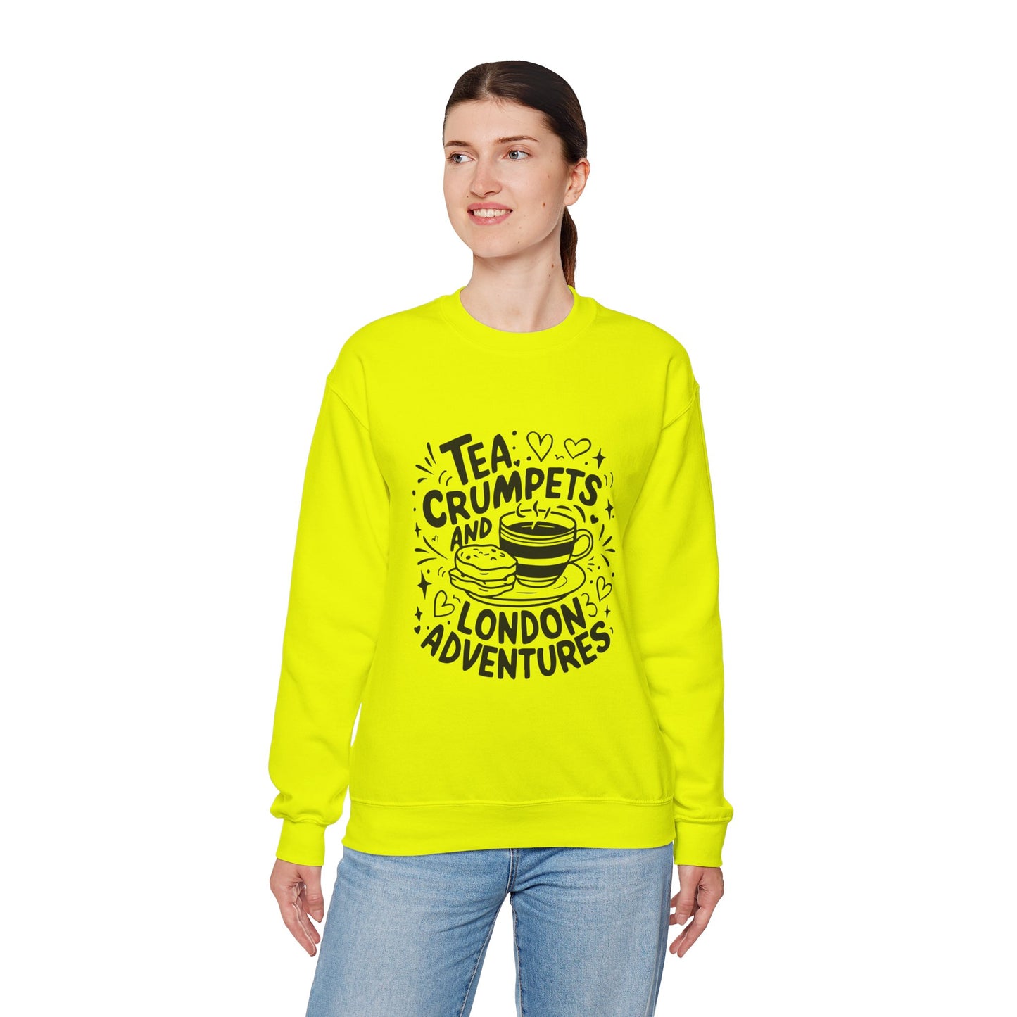 Unisex Heavy Blend™ Crewneck Sweatshirt - London's Cozy Adventures