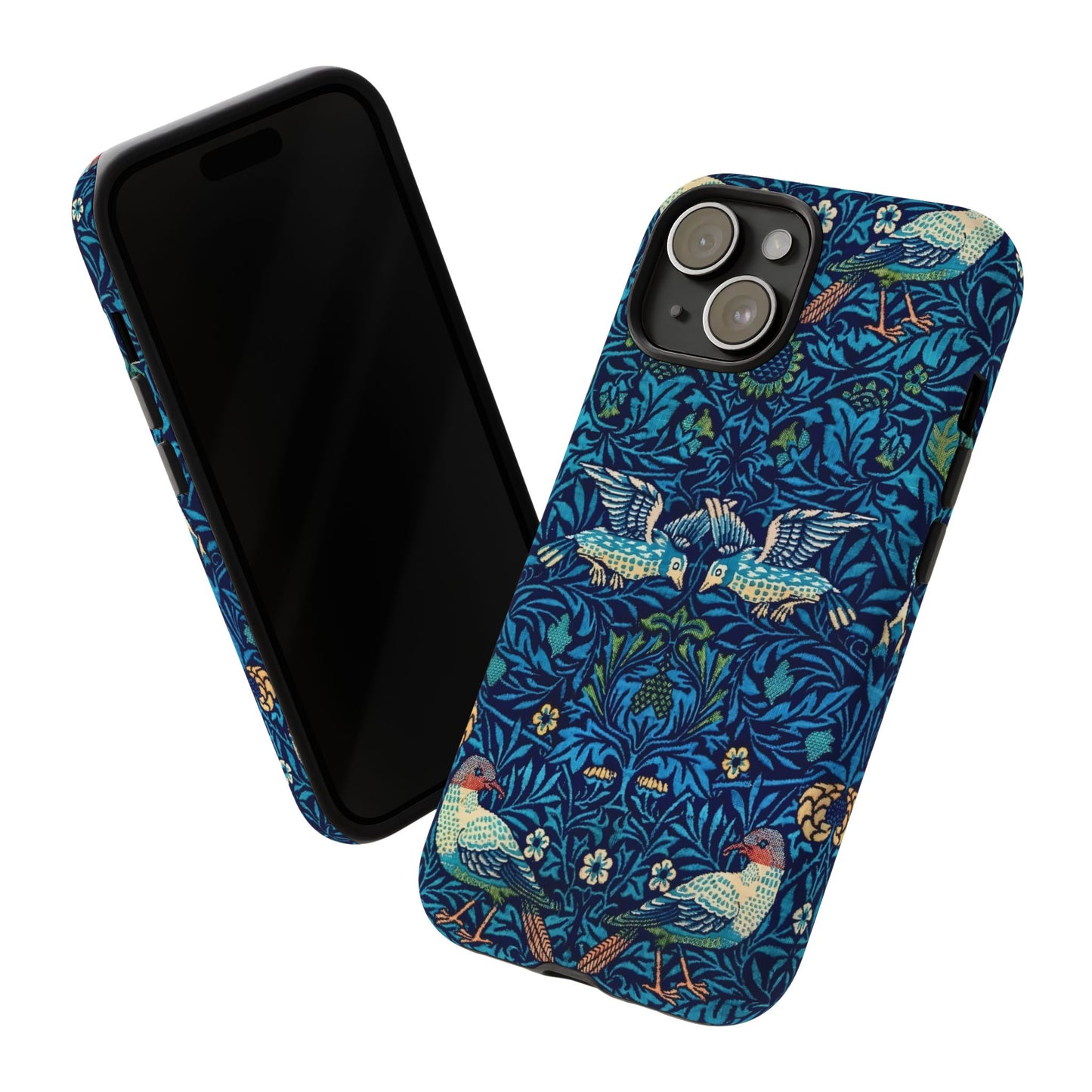 Elegant Bird Pattern Phone Case | Nature Lover Gift, Stylish Mobile Cover, Floral Design, Eco-Friendly, Unique Cell Phone Protector