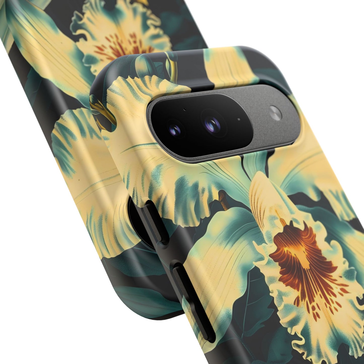 Floral Phone Case - Tough Cases with Orchid Design, Durable Smartphone Cover for Nature Lovers, Floral Gift for Her, Botanical [...]