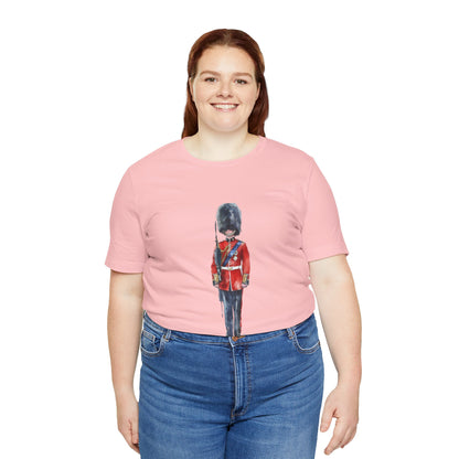 Unisex Jersey Short Sleeve Tee - Echoes of Valor - Red Jacket at Bodmin Keep