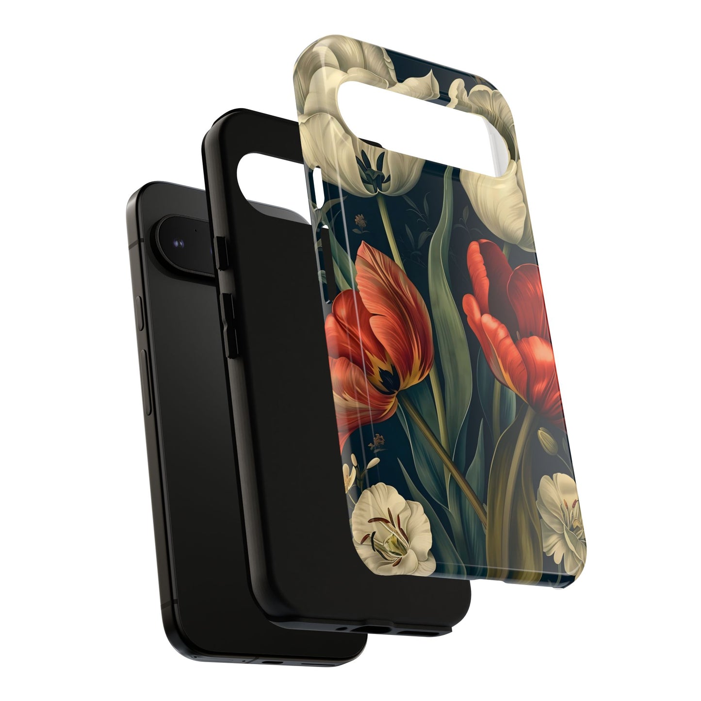 White Flower Tough Cases