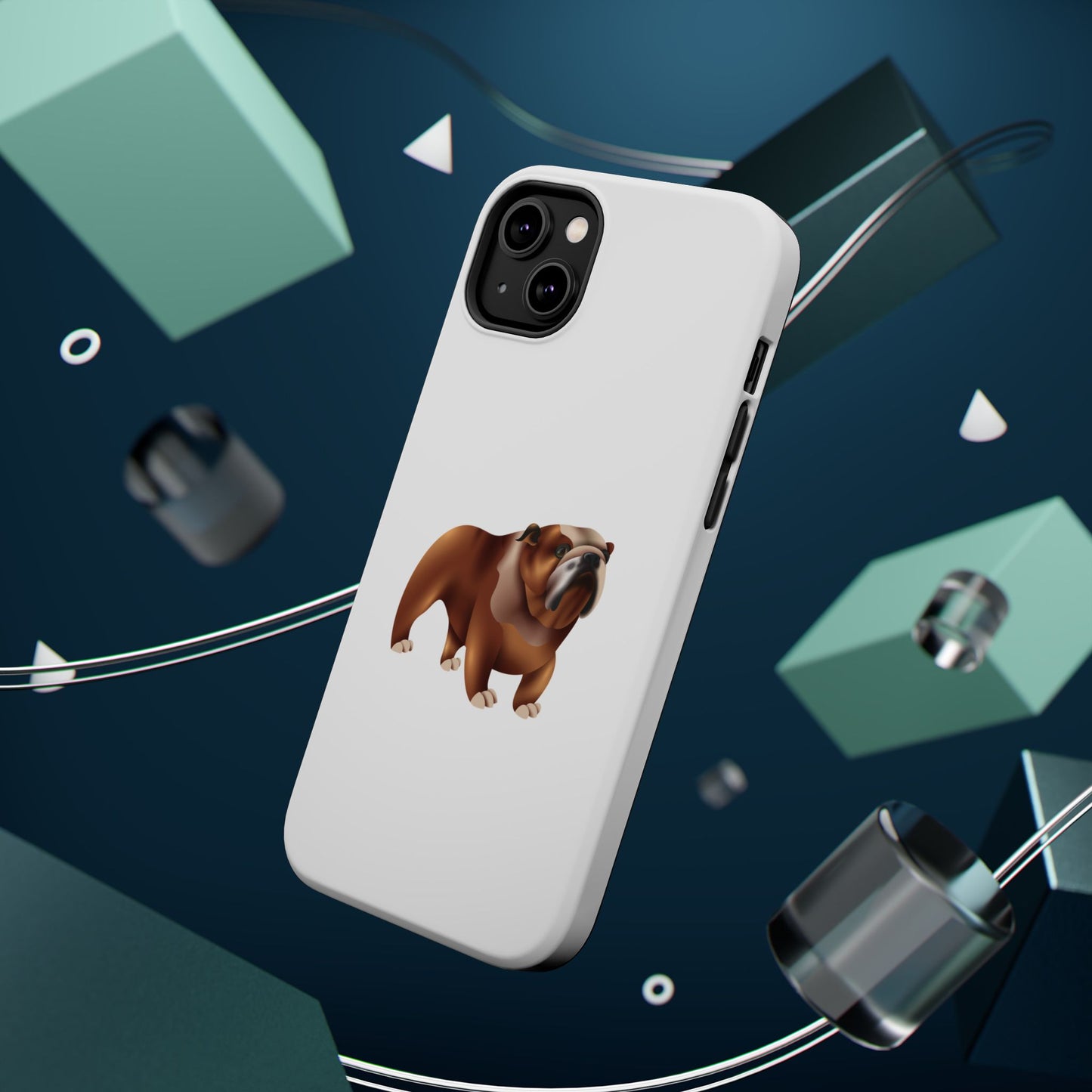 Dog Lover Magnetic Tough Cases, Bulldog Phone Case, Pet Owner Gifts, Stylish Phone Accessories, Customizable Cases for Pet Lovers