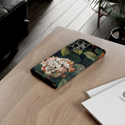 Floral Phone Case - Tough Cases, Nature Lover Gift, Floral Design, Botanical Phone Cover, Stylish Cellphone Accessory, Mother's Day Gift