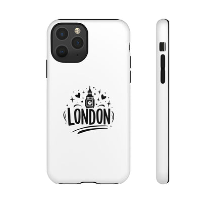 Stylish Phone Case for London Lovers, London Gift, Travel Accessory, Unique Smartphone Case, Cityscape Phone Cover