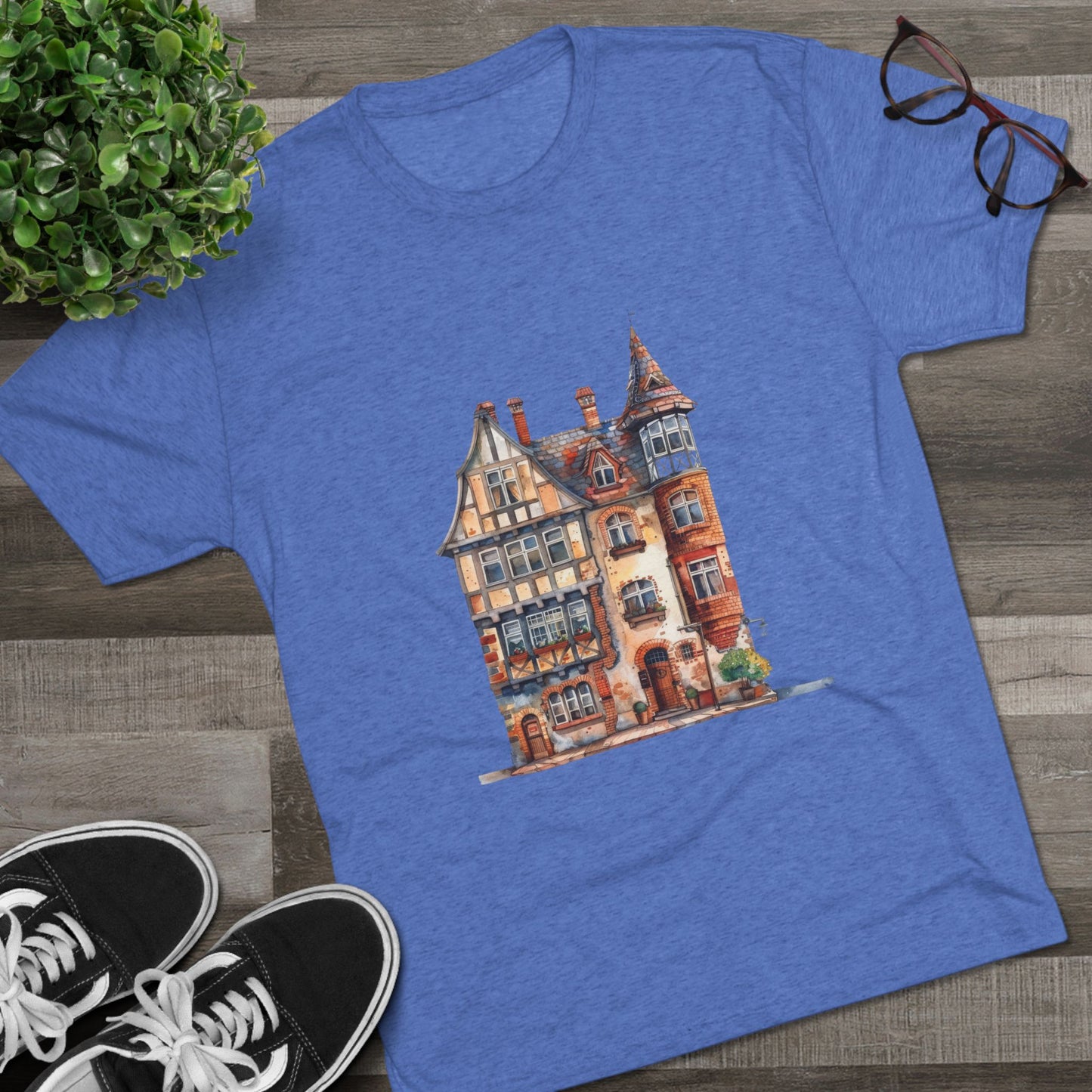 Street London Aesthetics - Urban Charm and Classic City Vibes Unisex Tri-Blend Crew Tee