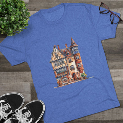 Street London Aesthetics - Urban Charm and Classic City Vibes Unisex Tri-Blend Crew Tee