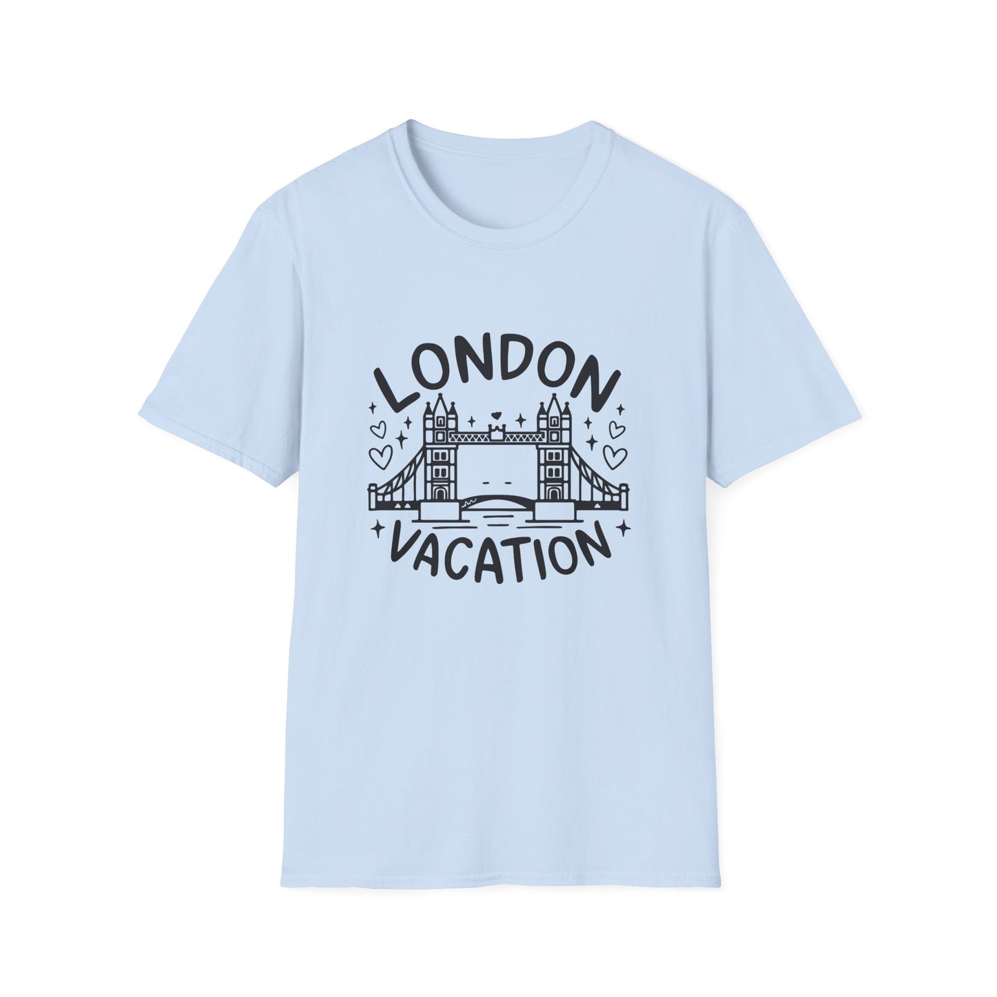 London Vacation Trendy Unisex Softstyle T-Shirt
