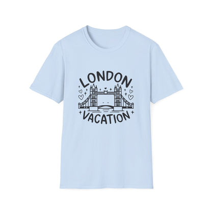 London Vacation Trendy Unisex Softstyle T-Shirt